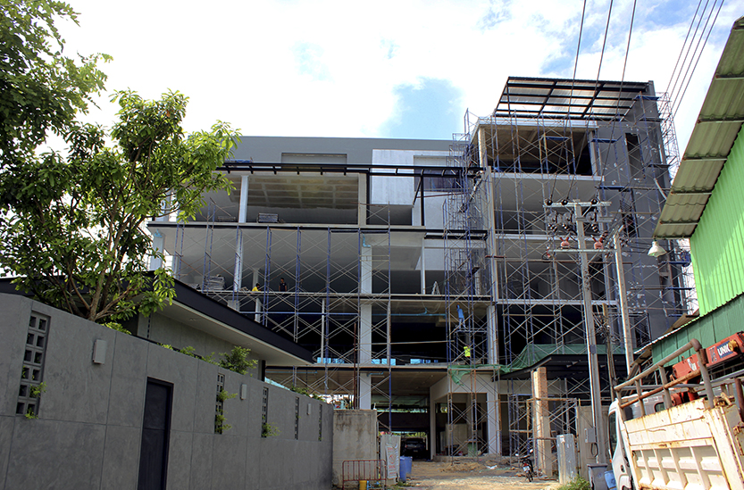 โครงการก่อสร้างสำนักงาน